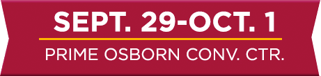 Sept. 29 - Oct. 1 - Prime Osborn Convention Center