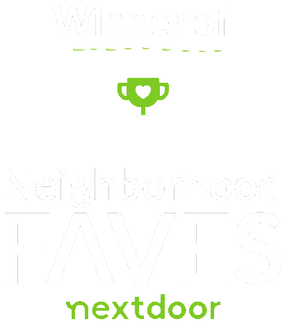 Nextdoor 2021, 2023, 2024, & 2025 Neighborhood Faves Winner