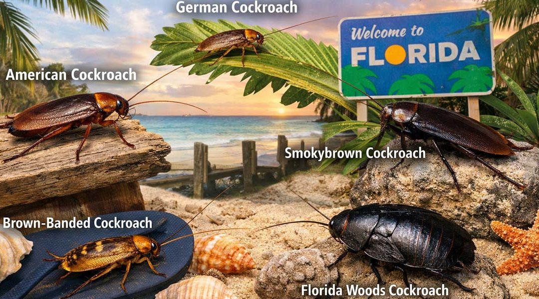 Roach Types in Jacksonville, Florida: What You Need to Know
