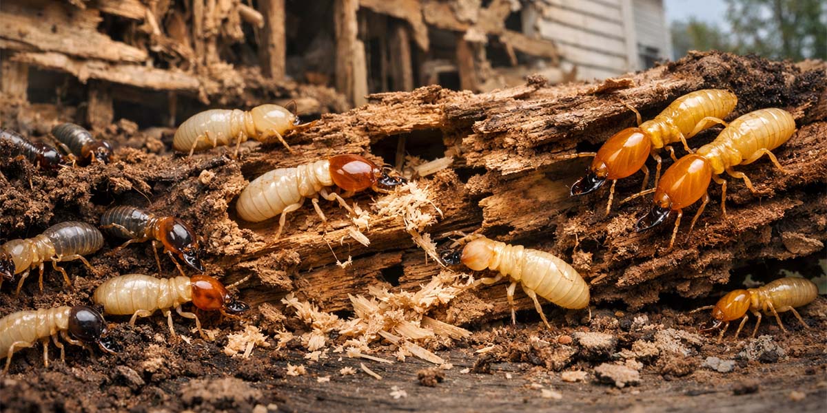 Image showcasing Tackling Termite Infestations: Protecting Your Home - Trad's Pest Control